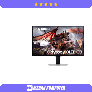 SAMSUNG ODYSSEY OLED GAMING MONITOR 32 INCH G8 G80SD UHD 4K 2160P 0.03MS 240HZ HDR10 ERGONOMIC SPEAKER