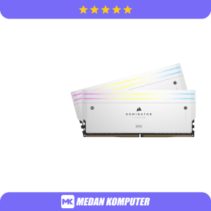 CORSAIR DOMINATOR TITANIUM RGB 64GB (2x32GB) DDR5 6600MT/s Kit CL32 White