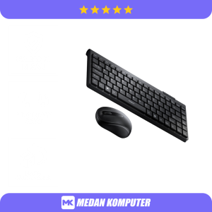 Robot Keyboard & Mouse KM3500 Wireless Combo Silent Black